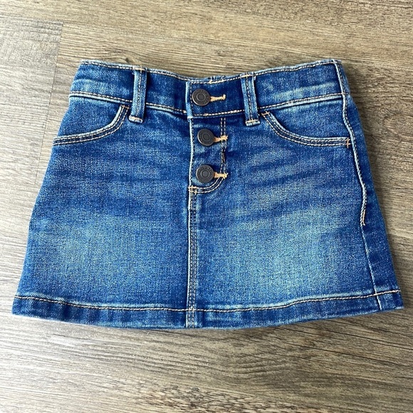 Old Navy Baby Girl Toddler Denim Jean Skirt, size 18-24 months - Picture 1 of 4